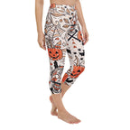 Spooky Doodle Yoga Capris