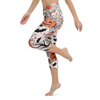 Spooky Doodle Yoga Capris