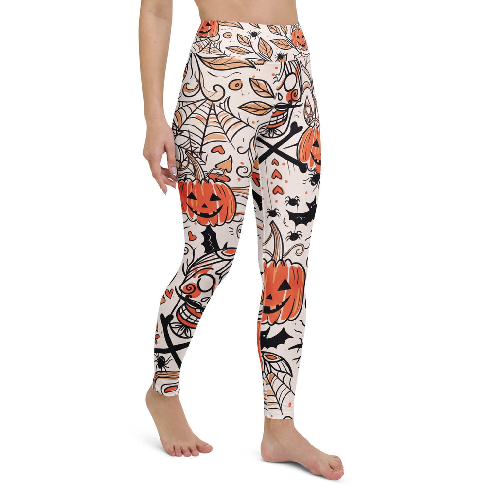 Spooky Doodle Yoga Leggings