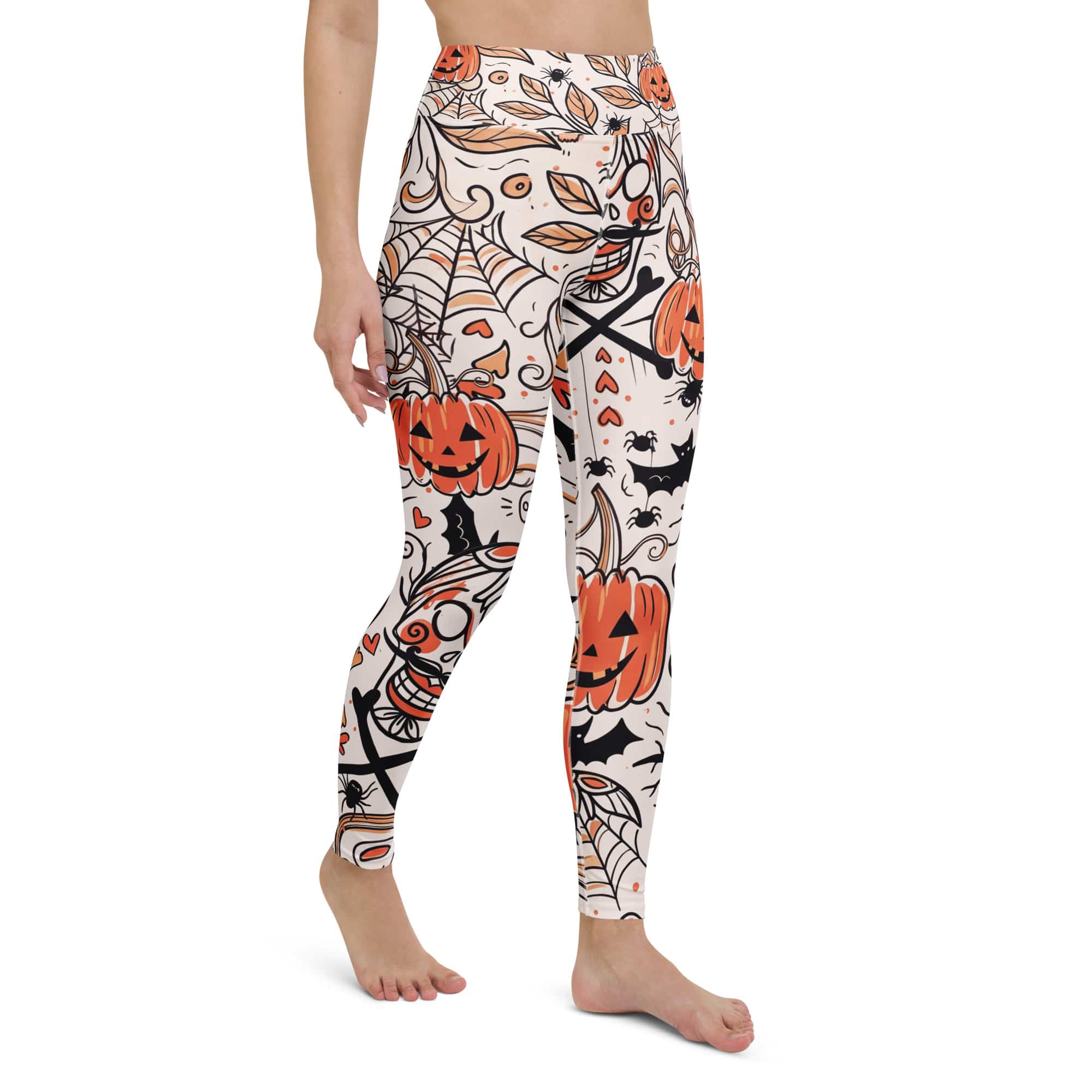 Spooky Doodle Yoga Leggings
