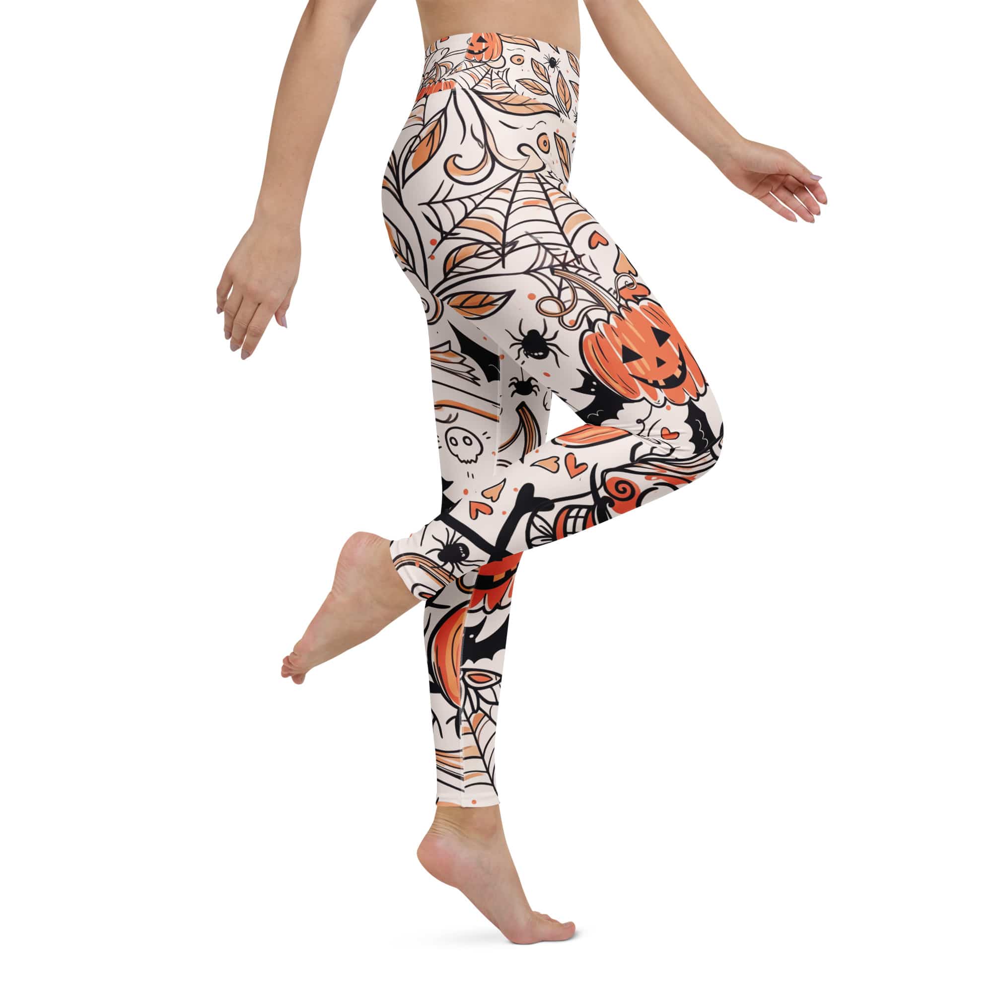Spooky Doodle Yoga Leggings