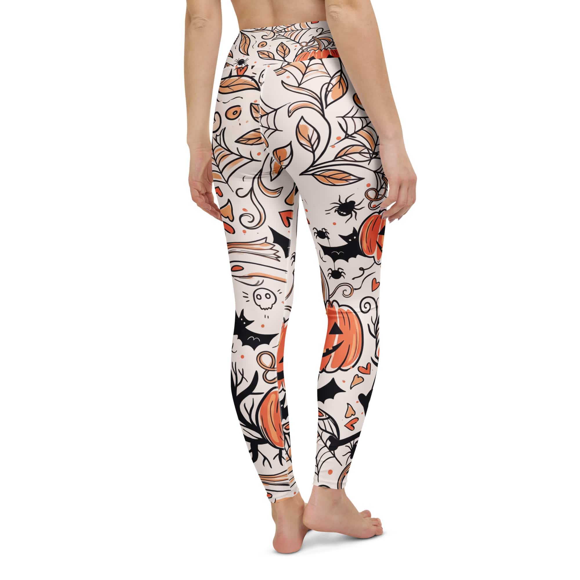 Spooky Doodle Yoga Leggings
