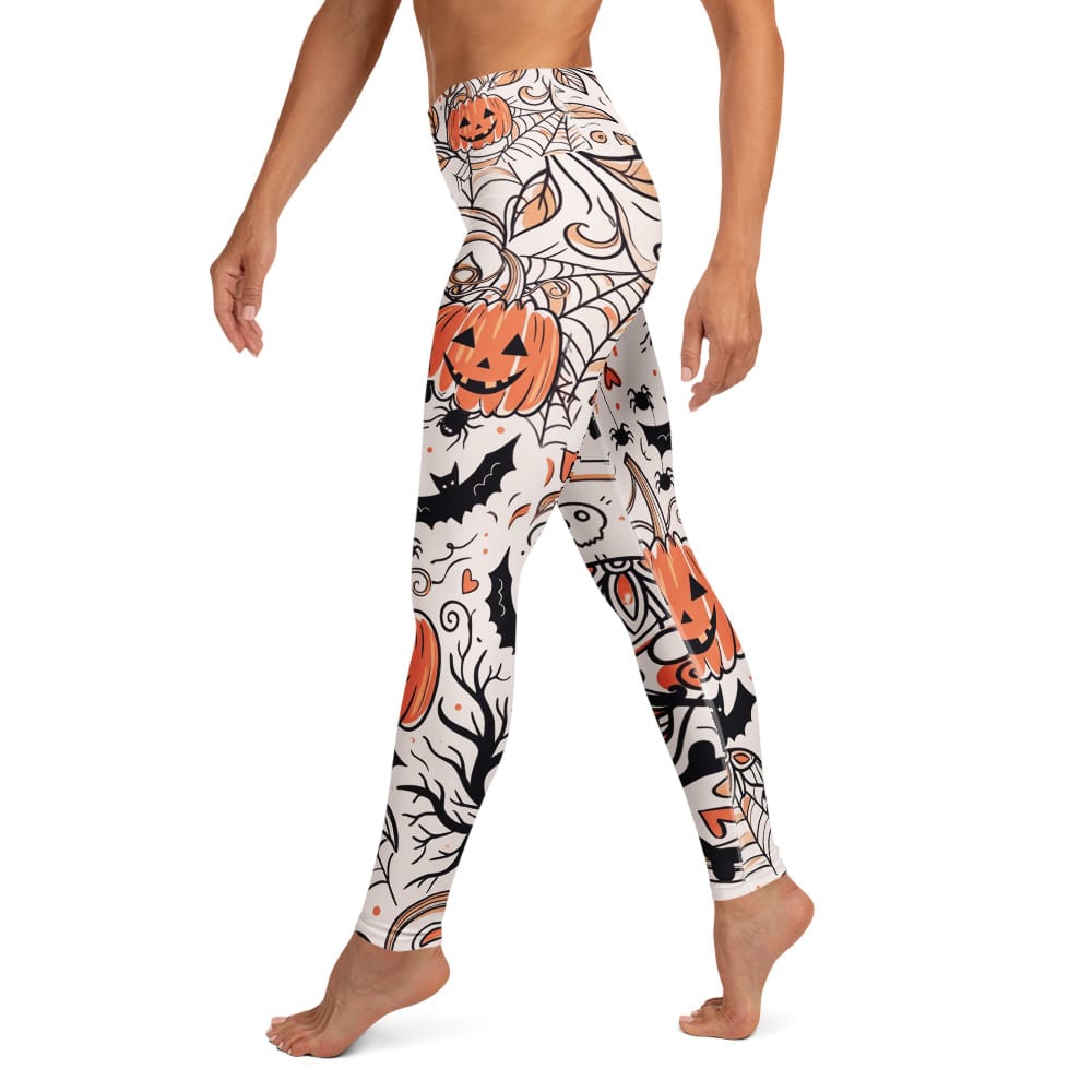 Spooky Doodle Yoga Leggings