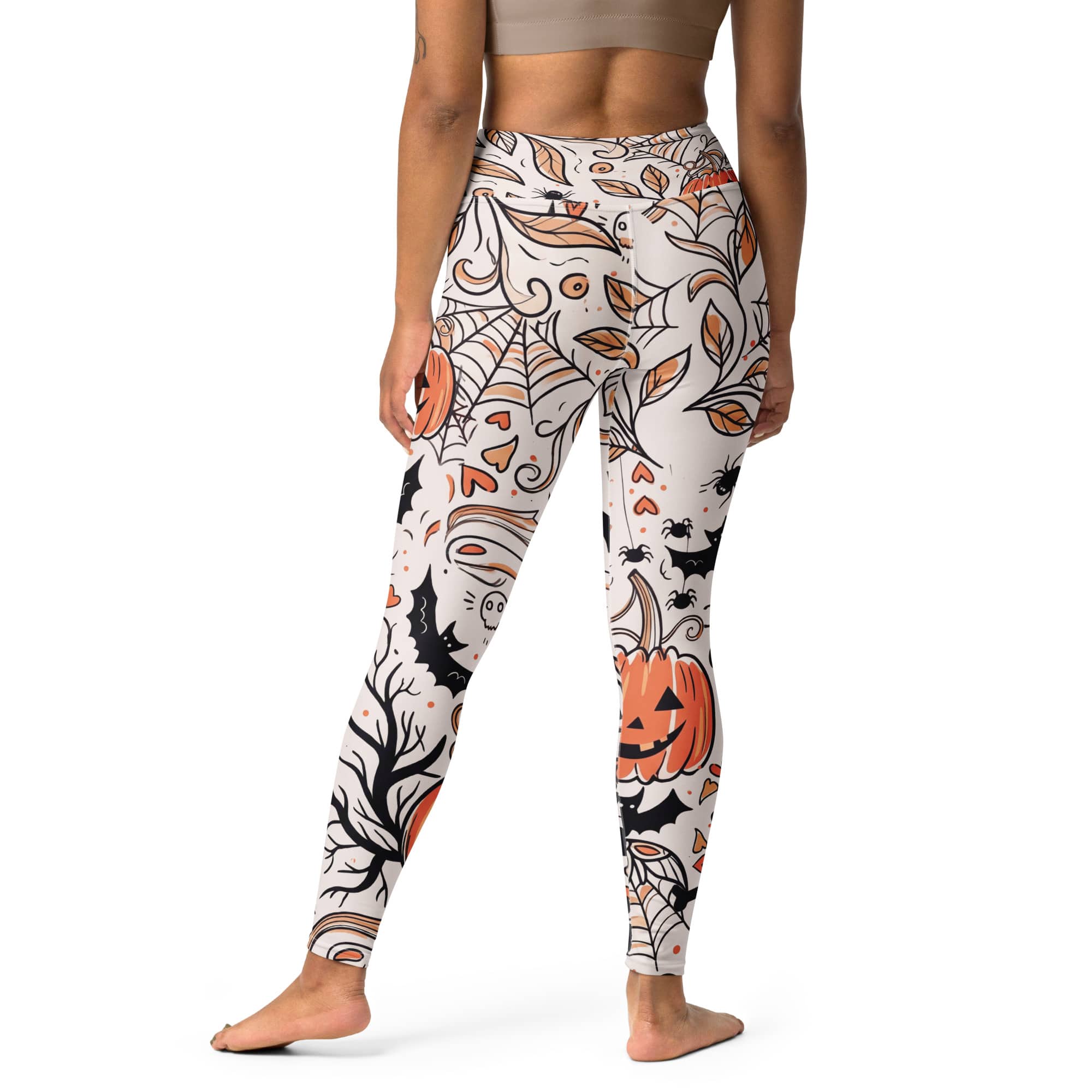 Spooky Doodle Yoga Leggings