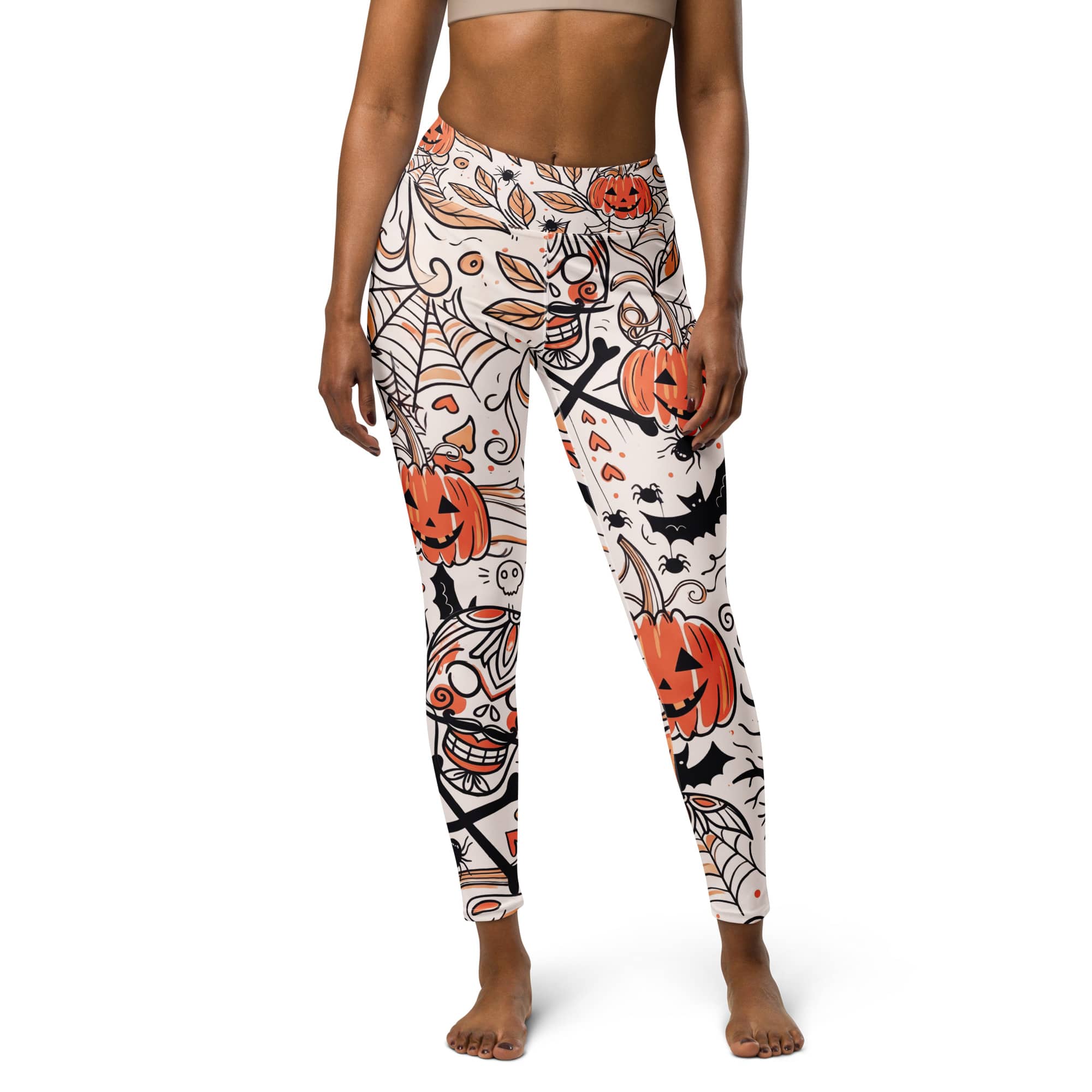Spooky Doodle Yoga Leggings