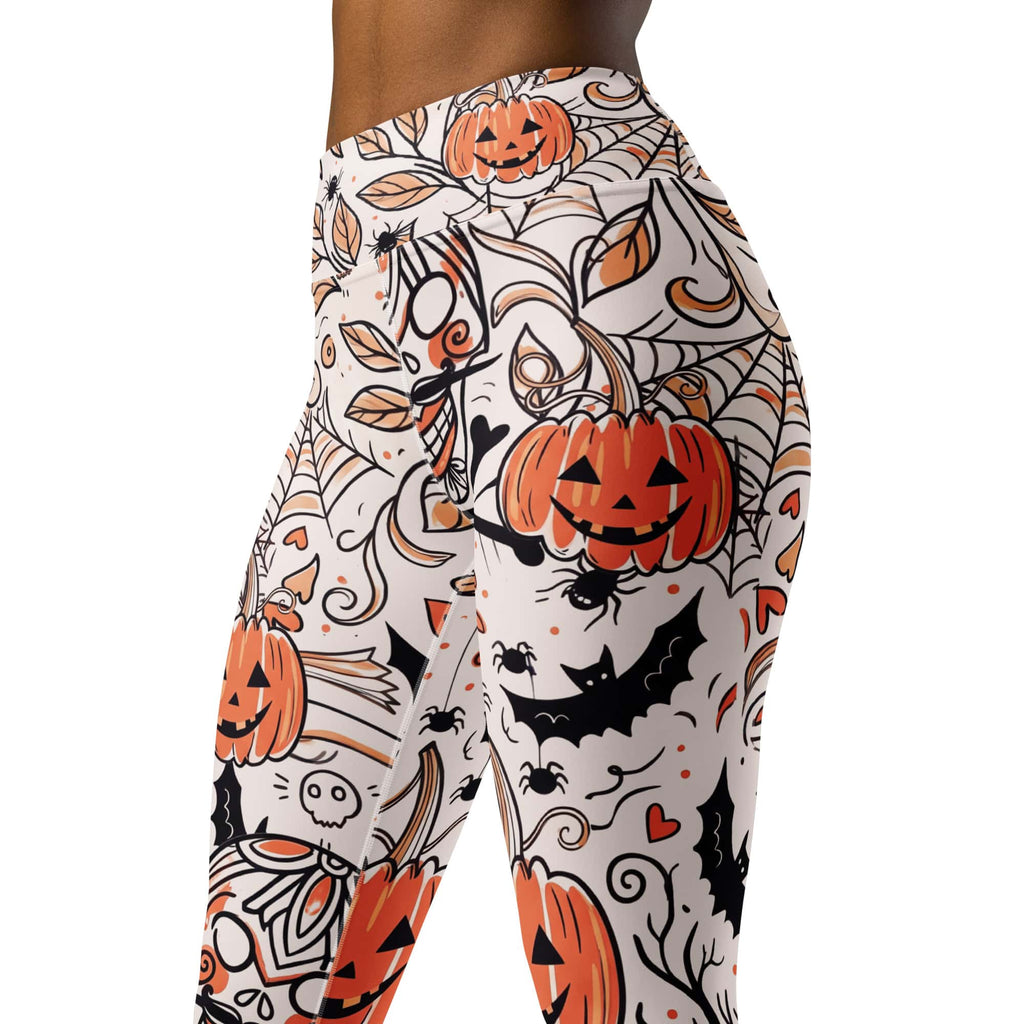 Spooky Doodle Yoga Leggings