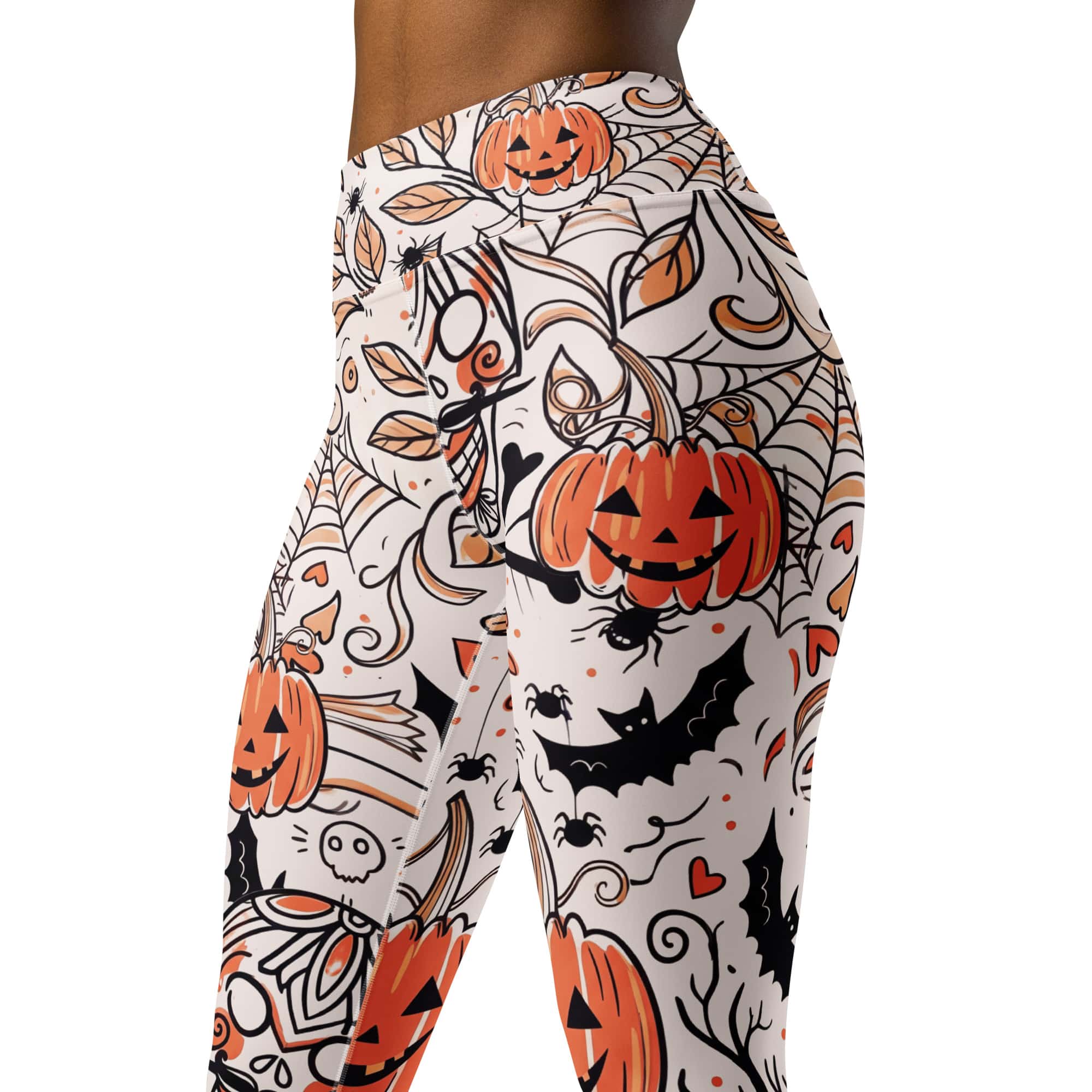 Spooky Doodle Yoga Leggings