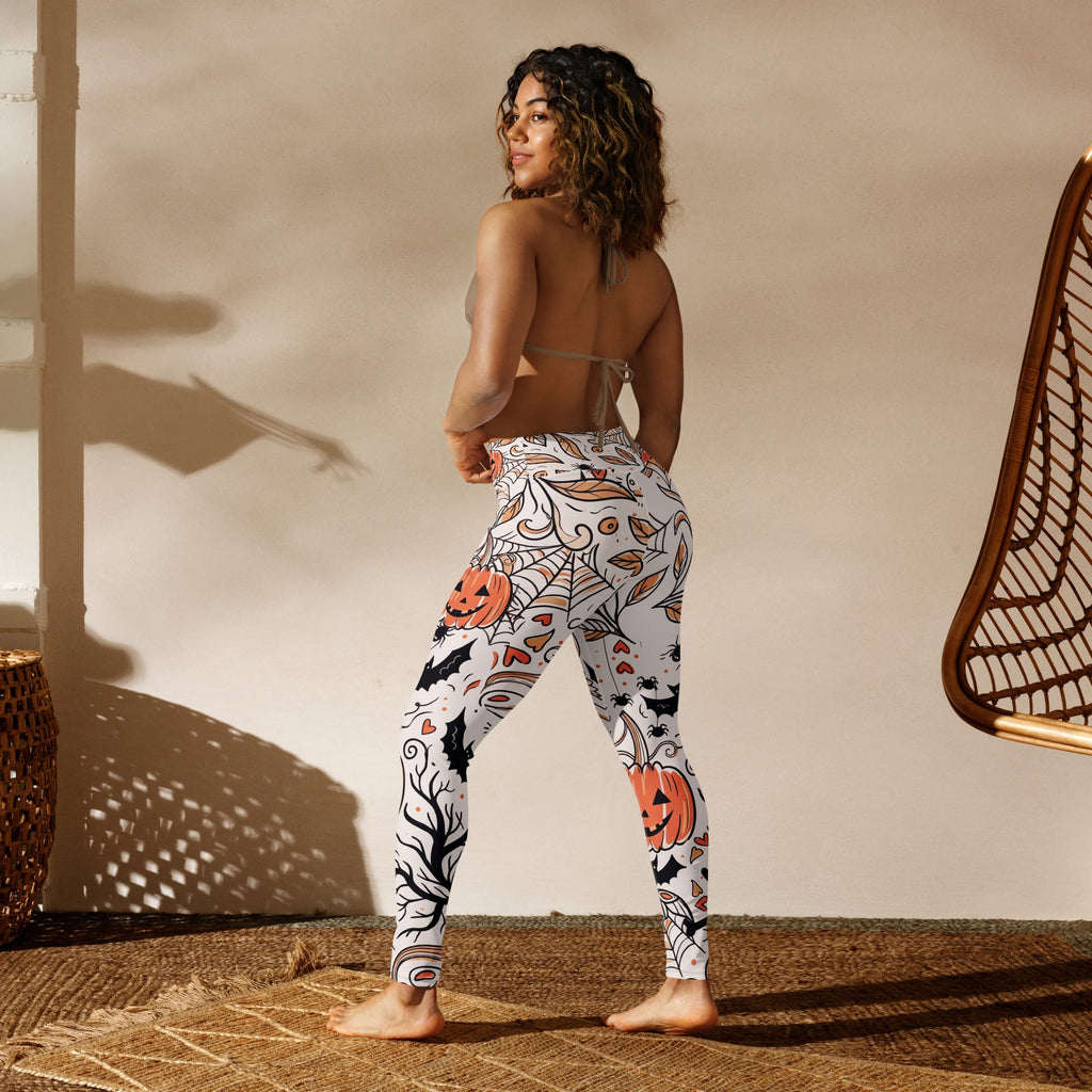 Spooky Doodle Yoga Leggings