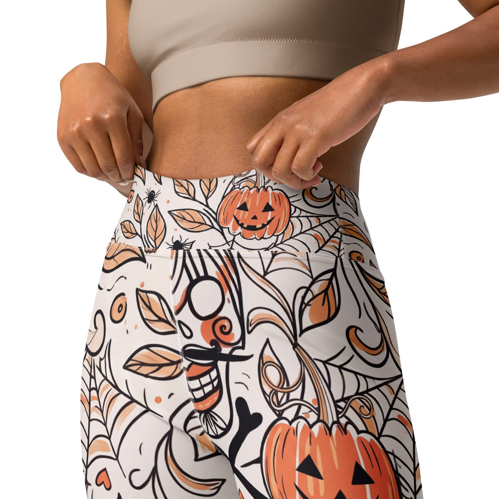 Spooky Doodle Yoga Leggings