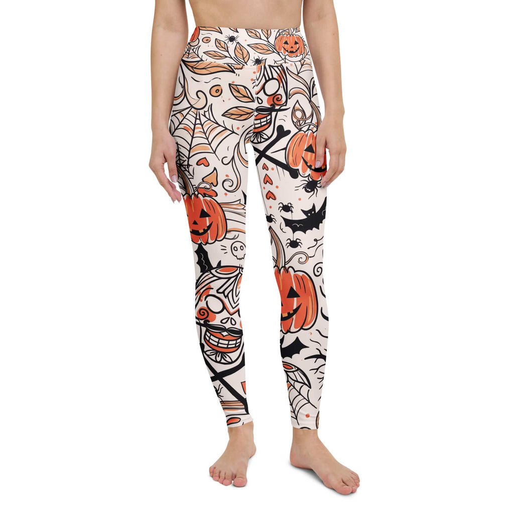 Spooky Doodle Yoga Leggings