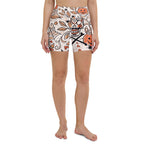 Spooky Doodle Yoga Shorts
