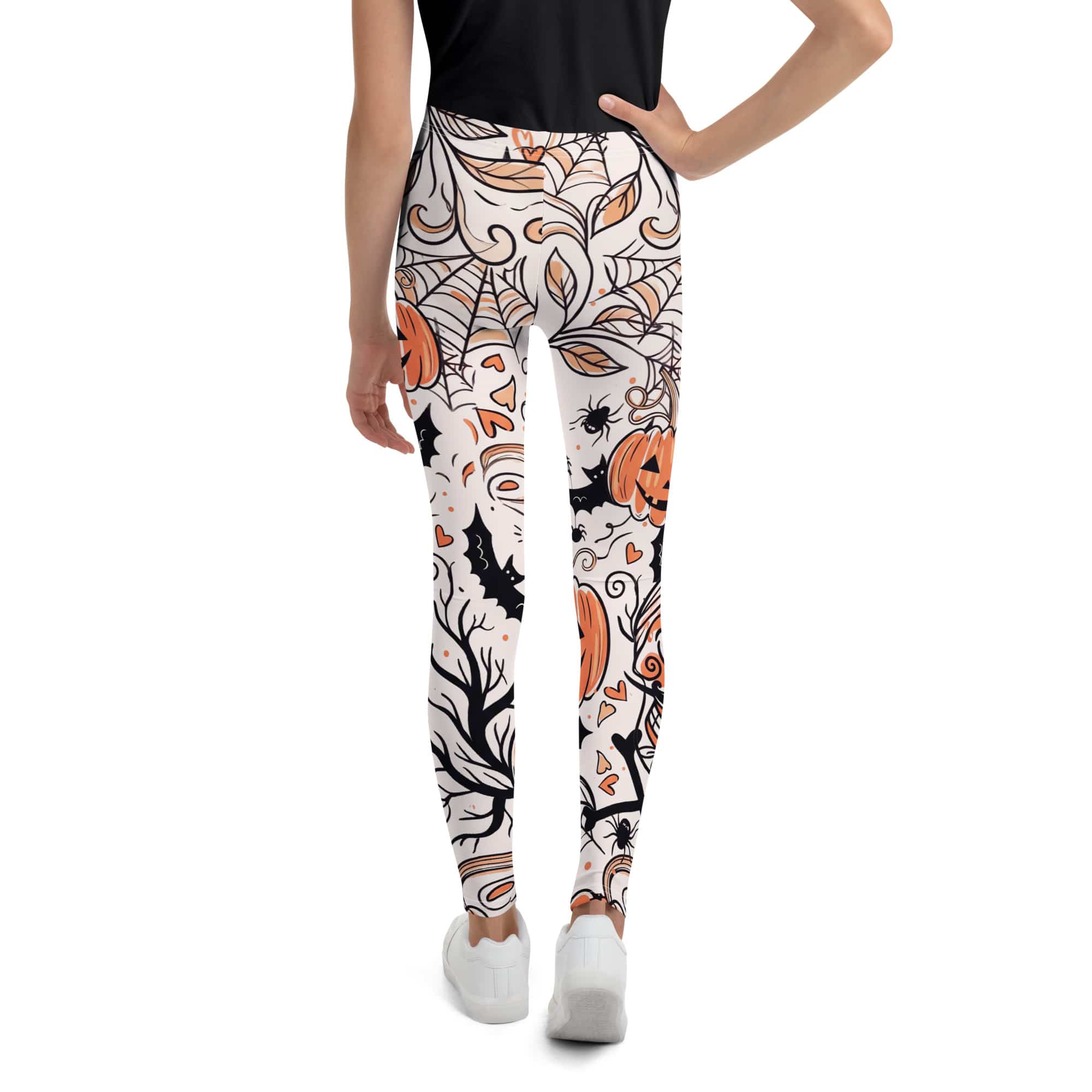 Spooky Doodle Youth Leggings