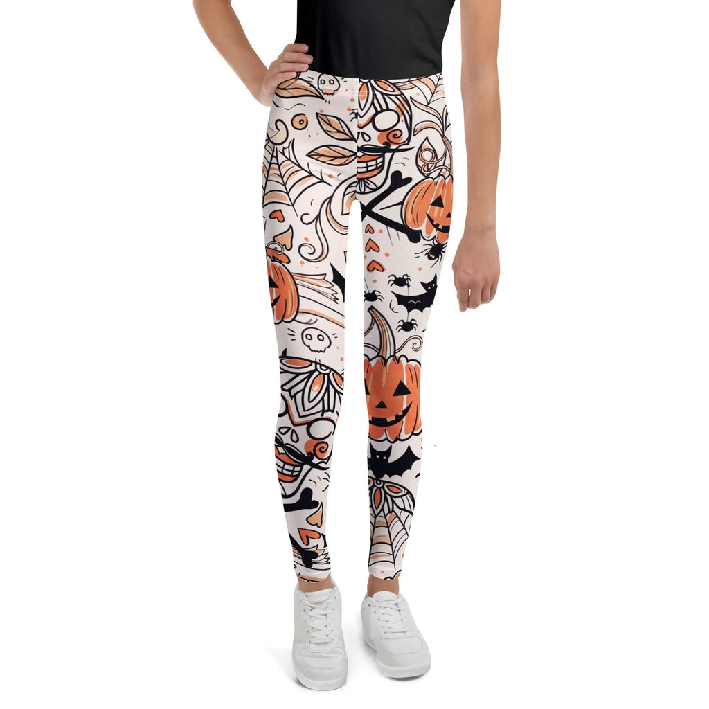 Spooky Doodle Youth Leggings