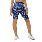 Spooky Eyes Biker Shorts