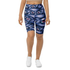 Spooky Eyes Biker Shorts