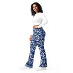 Spooky Eyes Flare Leggings
