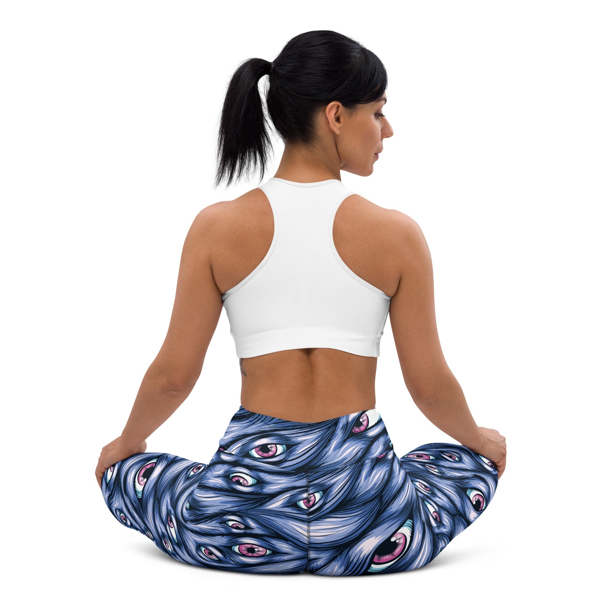 Spooky Eyes Yoga Leggings