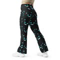 Spooky Halloween Cat Flare Leggings