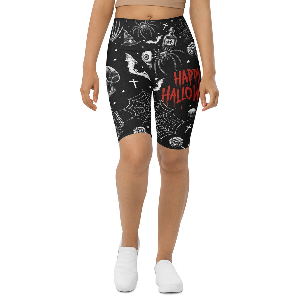 Spooky Season Biker Shorts