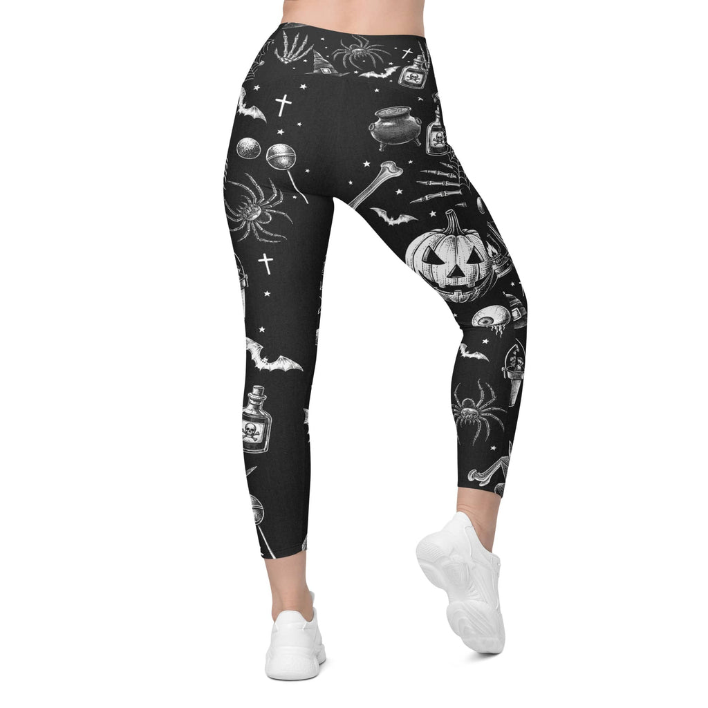 Spooky Season Crossover Leggings With Pockets