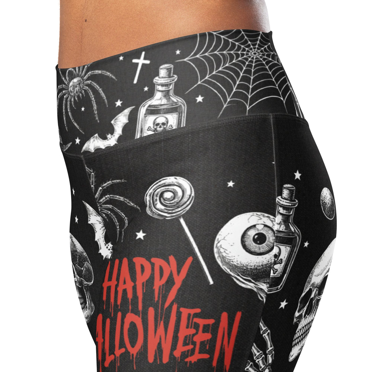 Spooky Season Flare Leggings