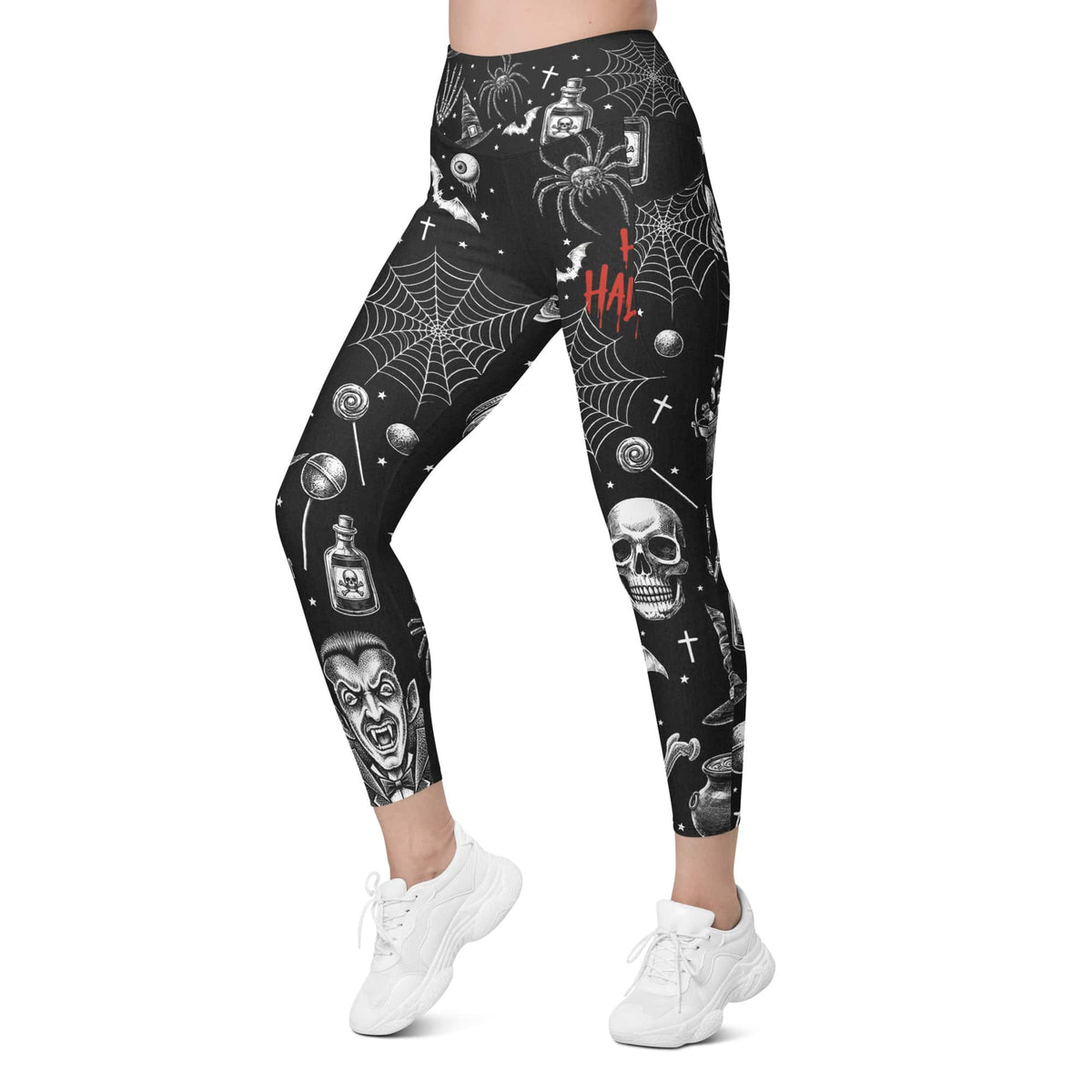 Spooky Season Leggings With Pockets