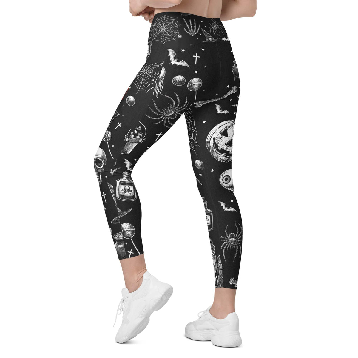 Spooky Season Leggings With Pockets