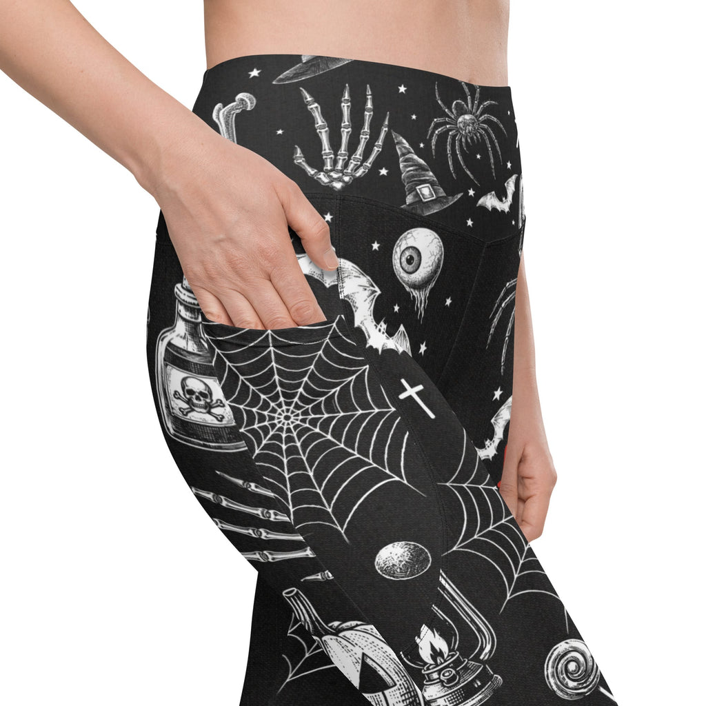 Spooky Season Leggings With Pockets