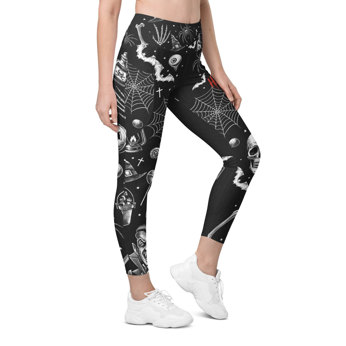 Spooky Season Leggings With Pockets