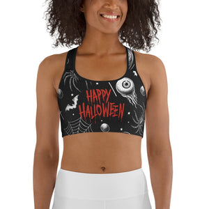 Spooky Season Sports Bra