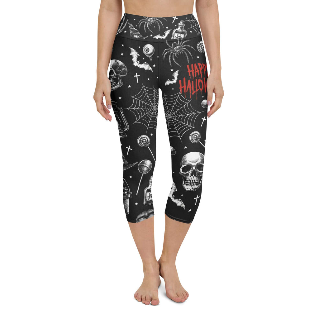 Spooky Season Yoga Capris