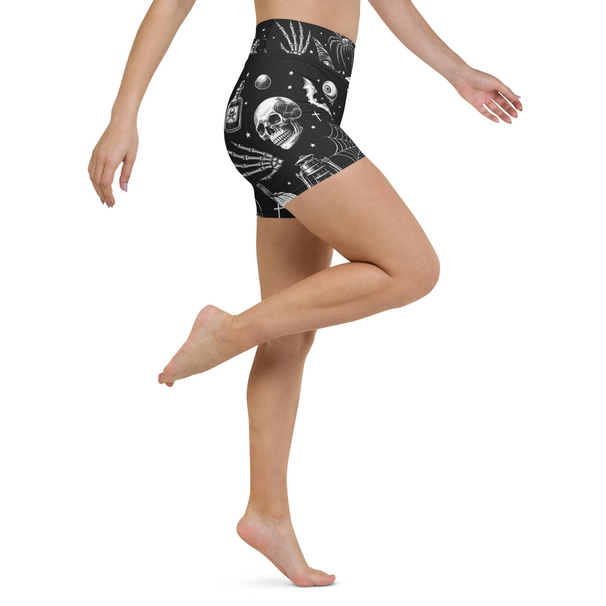 Spooky Season Yoga Shorts
