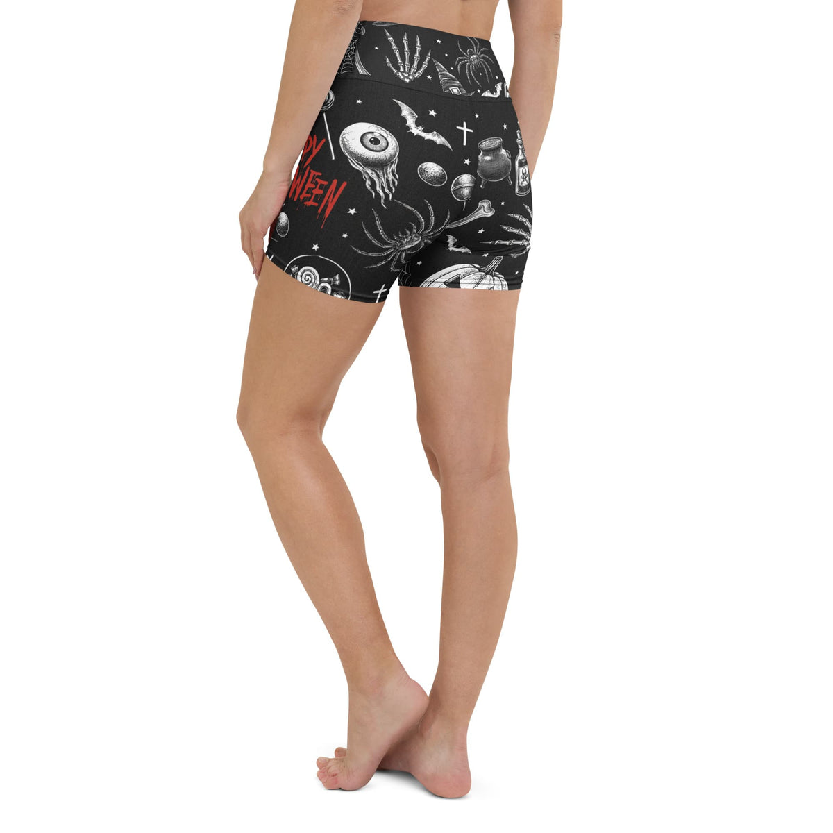 Spooky Season Yoga Shorts