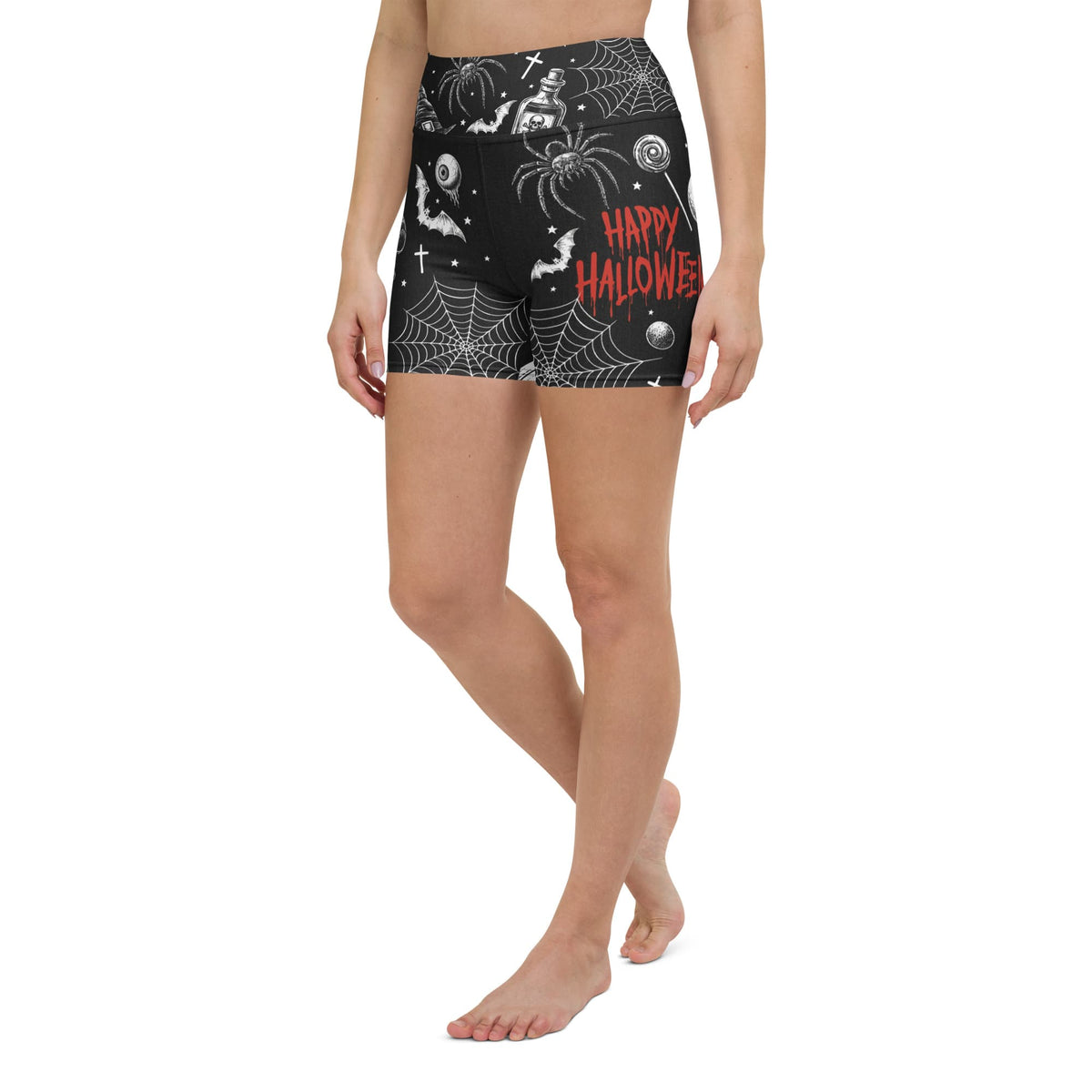 Spooky Season Yoga Shorts
