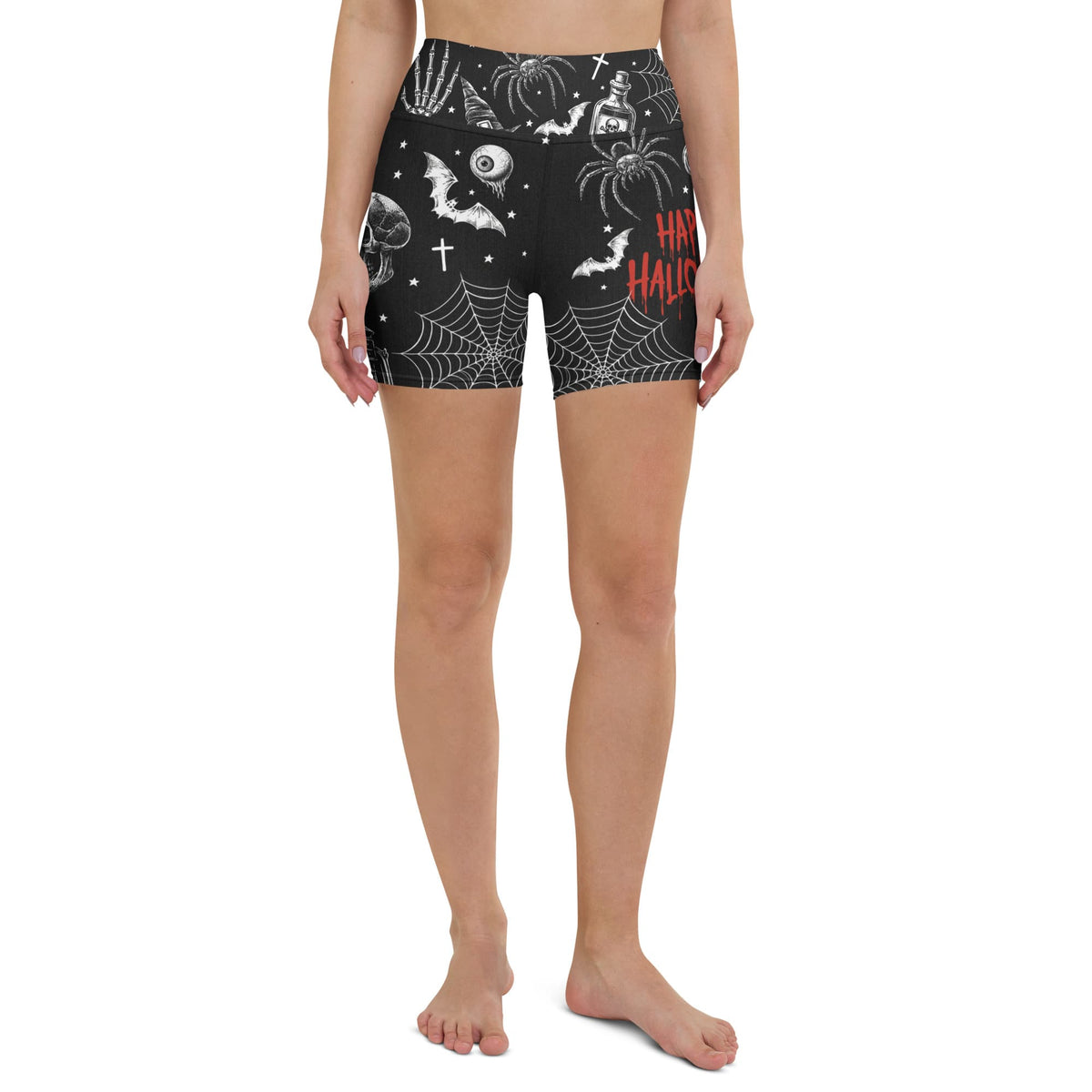 Spooky Season Yoga Shorts