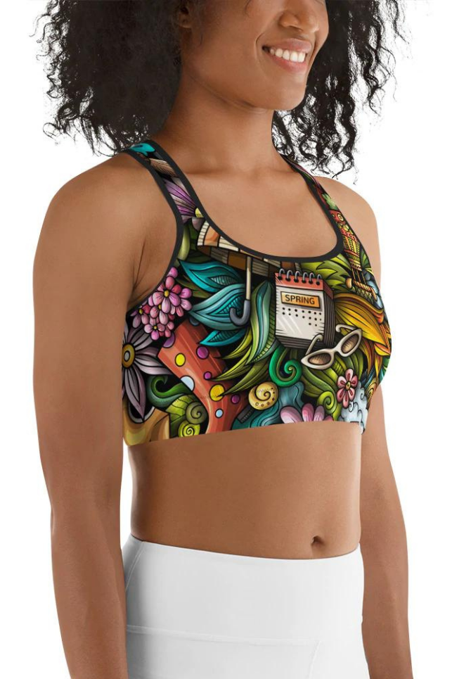 Springtime Sports Bra