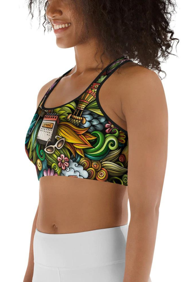 Springtime Sports Bra