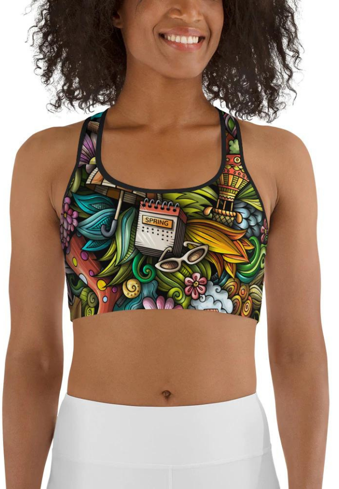 Springtime Sports Bra