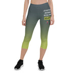 Squats Slogan Capris