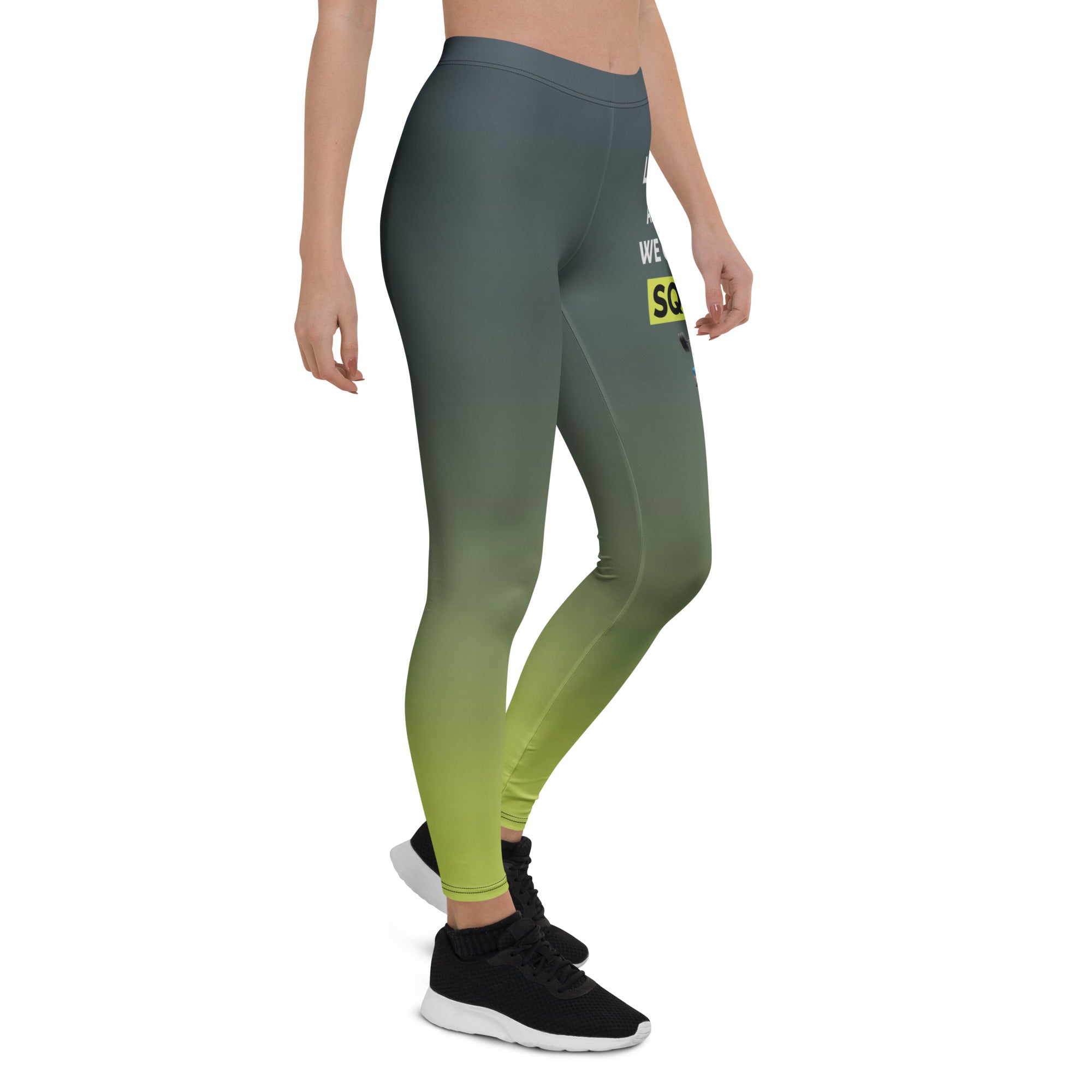 Squats Slogan Leggings