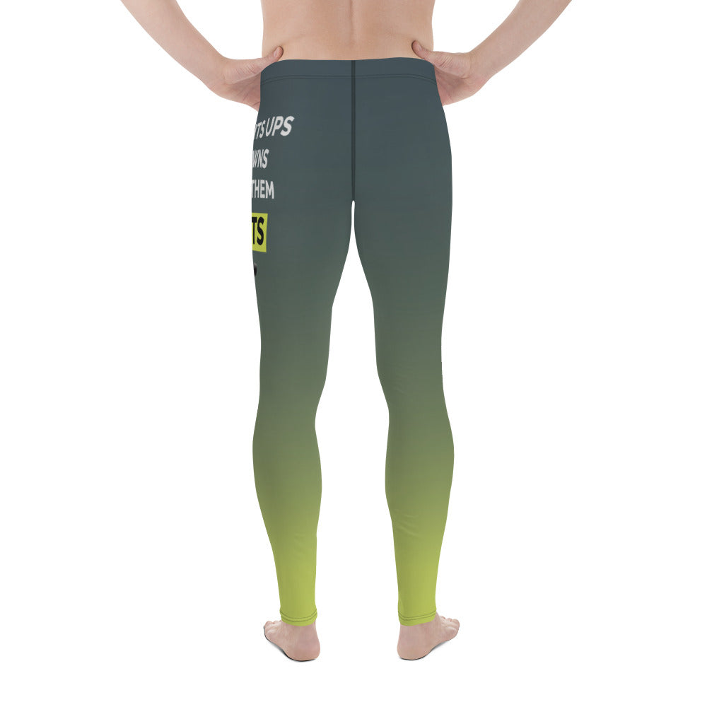 Squats Slogan Men's Leggings