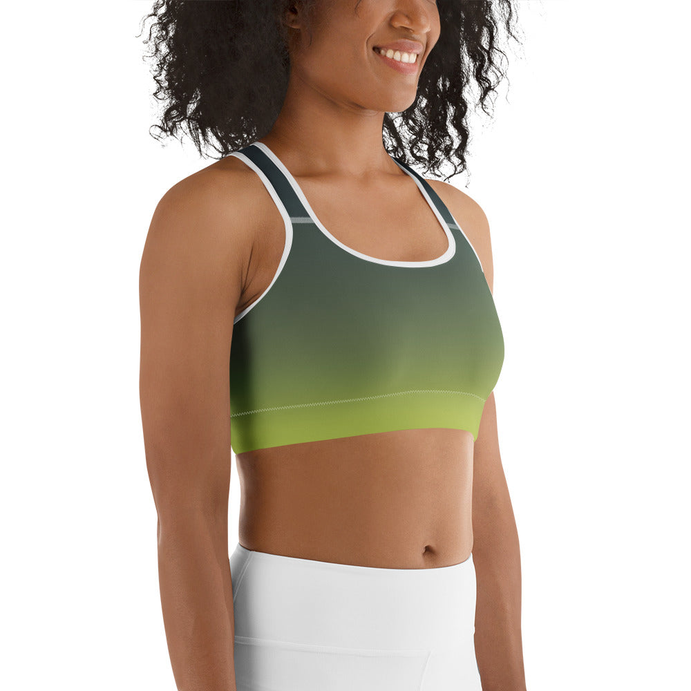 Squats Slogan Sports Bra