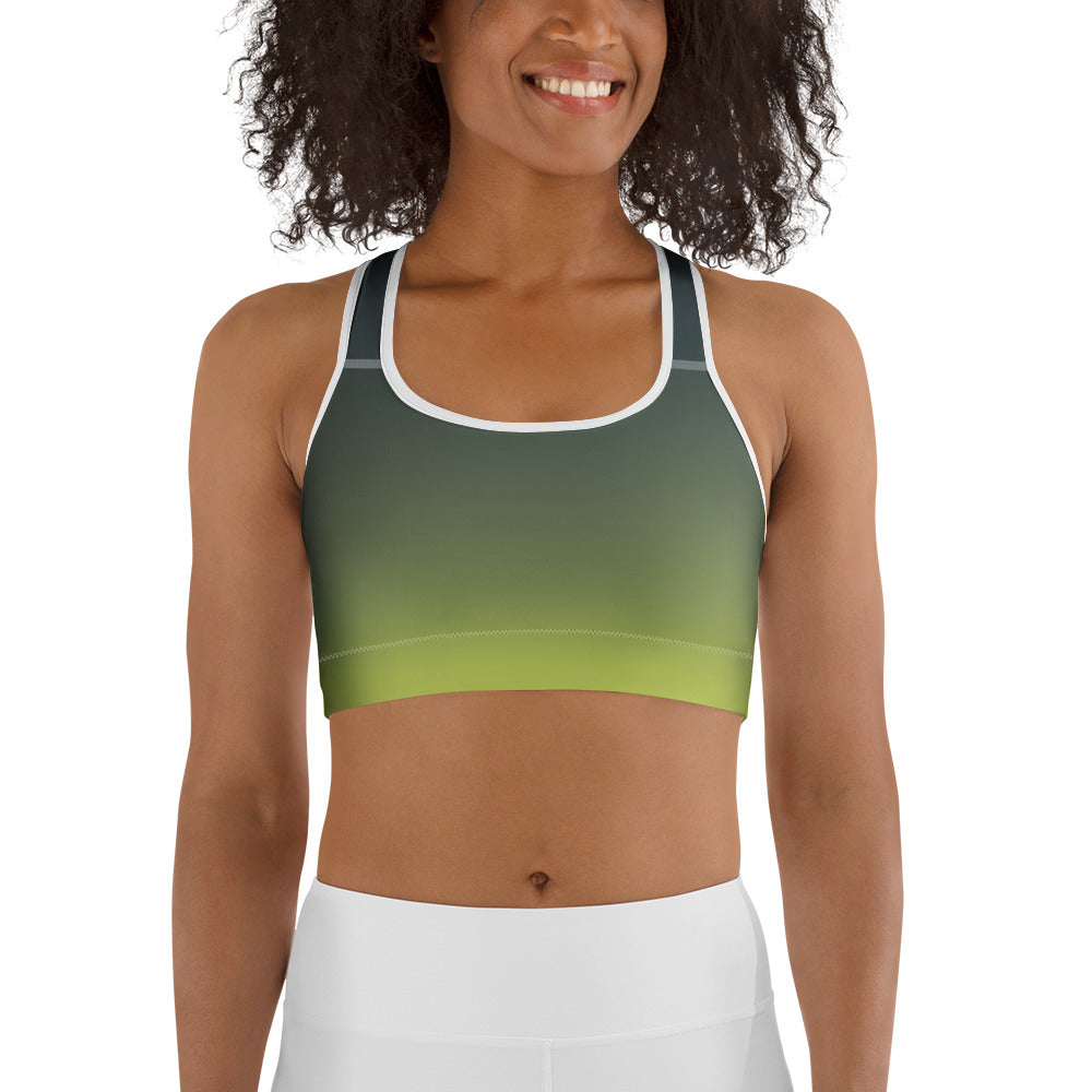 Squats Slogan Sports Bra