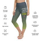 Squats Slogan Yoga Capris