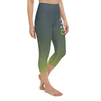 Squats Slogan Yoga Capris