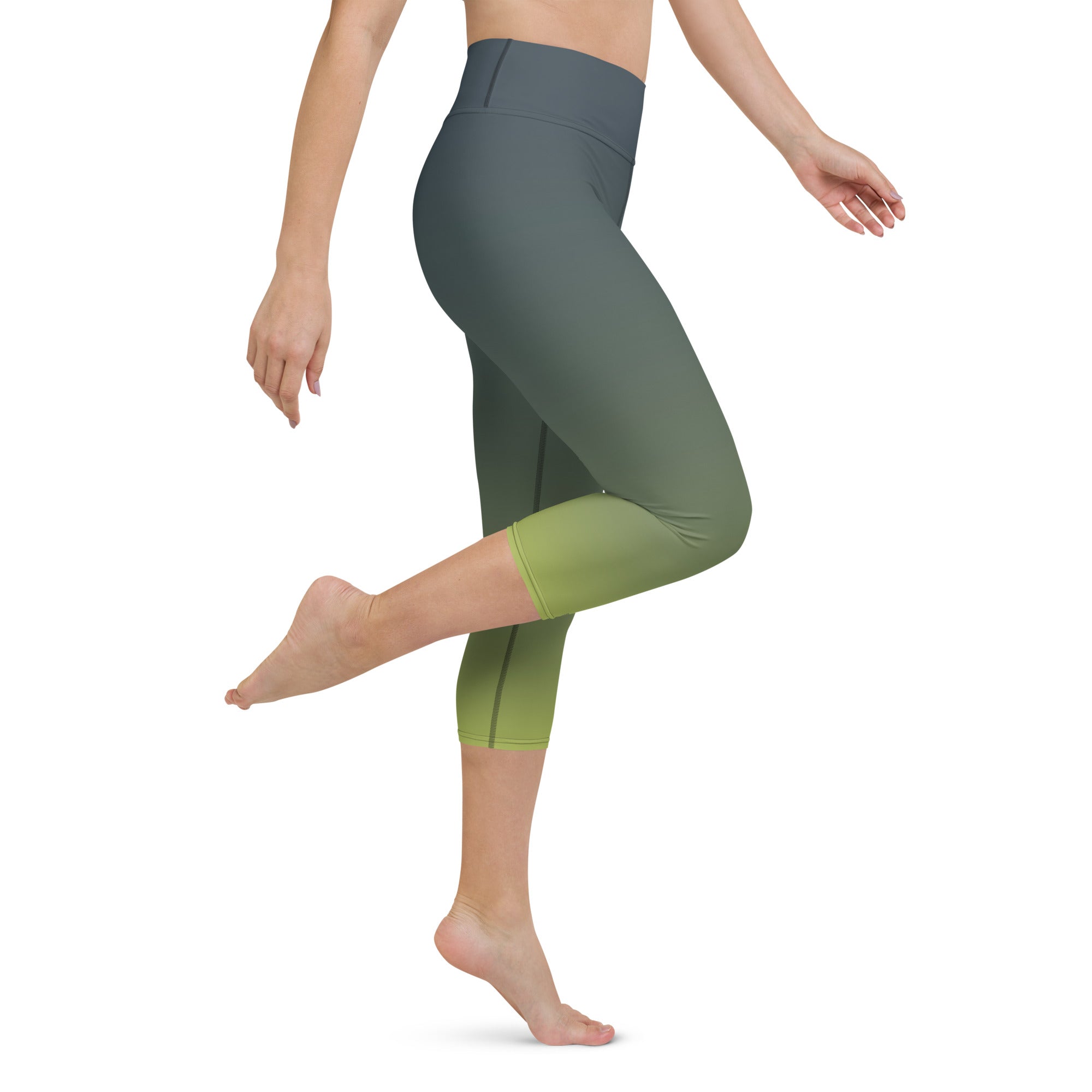 Squats Slogan Yoga Capris