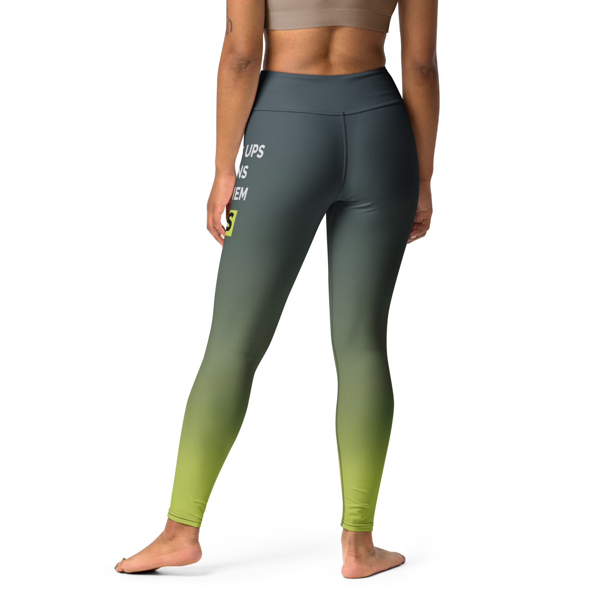 Squats Slogan Yoga Leggings
