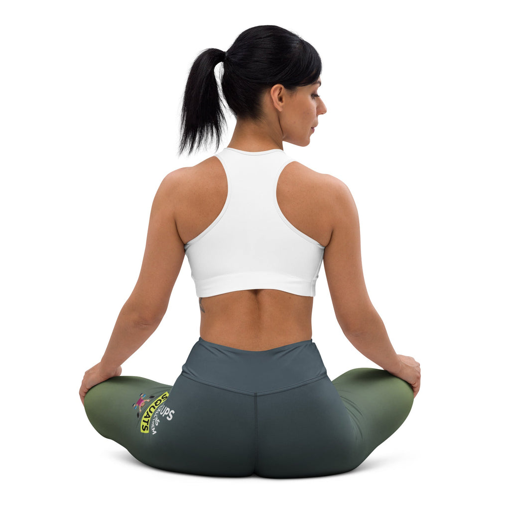 Squats Slogan Yoga Leggings