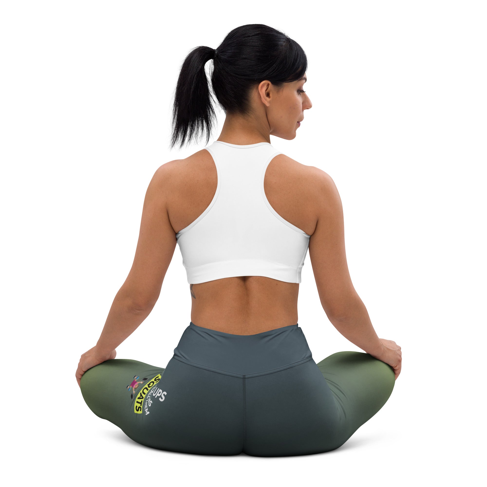Squats Slogan Yoga Leggings