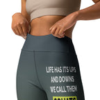 Squats Slogan Yoga Leggings